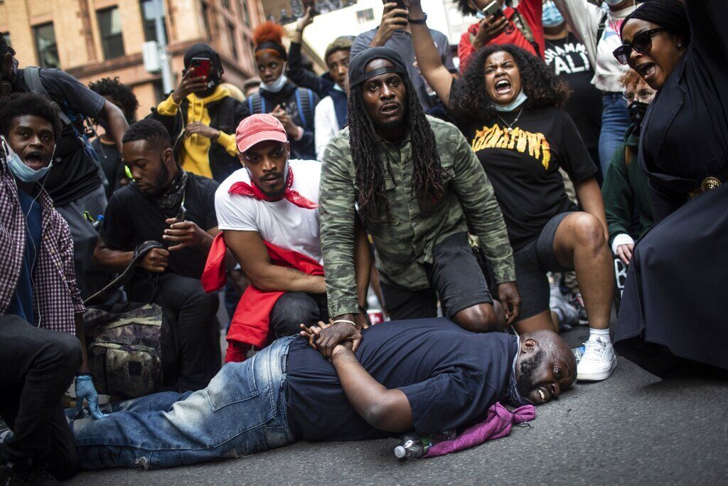 APTOPIX America Protests New York